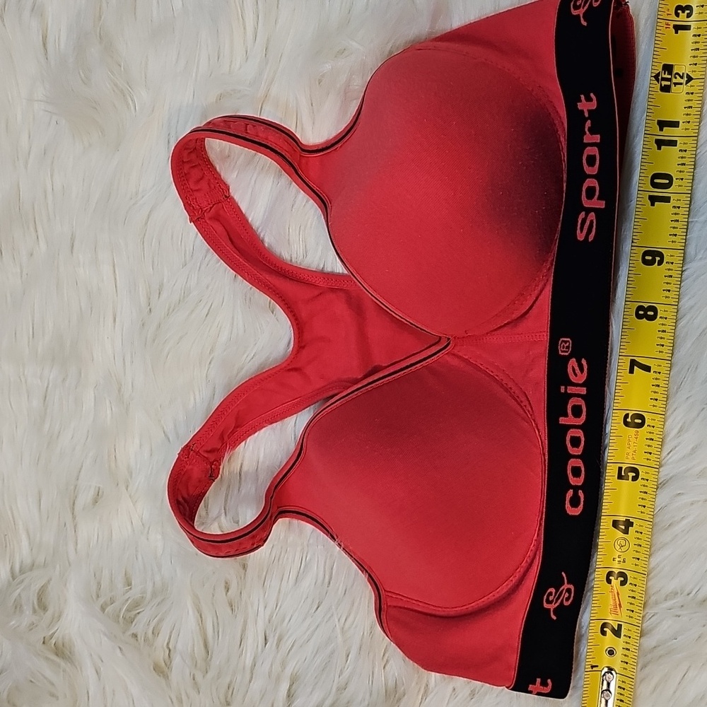 Coobie Sport Bra Red/Black – Women's size 38B
